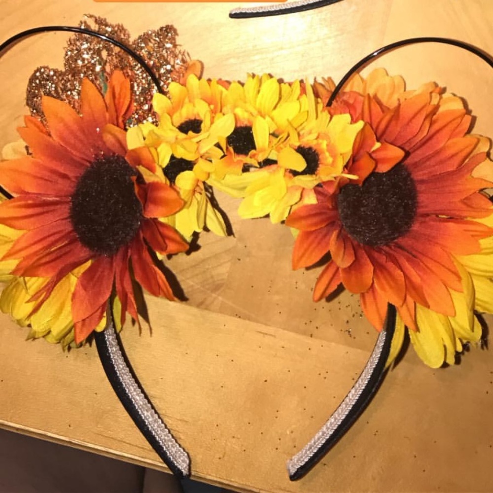 Handmade Halloween Minnie Mouse Ears